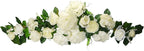32" Rose/Peony/Hydrangea Swag (Cream)