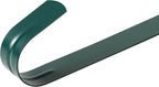 Wreath Hanger for Front Door, Slim Over The Door Hook, Easy to Use and Reusable Holiday Wreath Holder for Christmas, Thanksgiving, Halloween and Daily Décor (12" Green, 2)