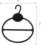 SSWBasics Black Scarf Hanger - Pack of 50