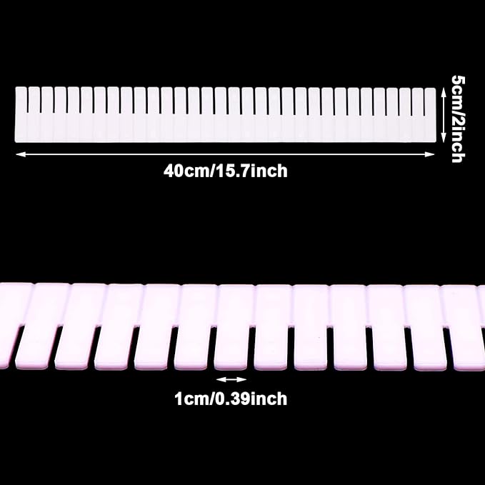 12Pcs Adjustable Drawer Dividers 0.1Inch Thickness DIY Grid Dividers 40x5cm Plastic Organizer Separator for Socks Underwear Makeup Cosmetic Clothes