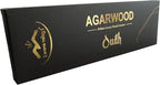 Oud Agarwood Incense Sticks - Artisan Luxury Masala Incense - Rolled Long-Burning (75 Minutes) Extra-Thick Sticks - Exotic Divine Scent for Home, Spirituality & Meditation - Oudh