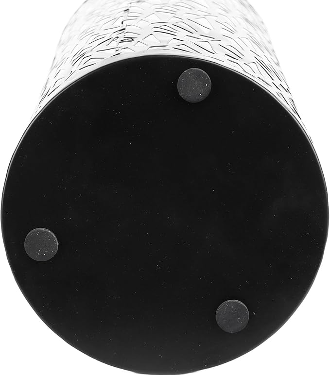 Umbrella Stand, Metal Round Umbrella Stand Rack, Freestanding Rain Collection Umbrella Organizer, for Entryway, Home, Office Decor (Round) (S)