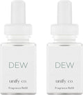 Pura & Unify Co. Home Scent Refill - Smart Air Diffuser - Long-Lasting Luxury Fragrance per Refill - Home Essential - Clean & Safe Diffuser Fragrance - 2 Pack, Dew