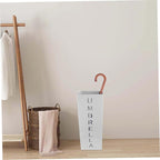 Metal Umbrella Bucket Stand Long Umbrella Storage Rack Home Decorative Holder