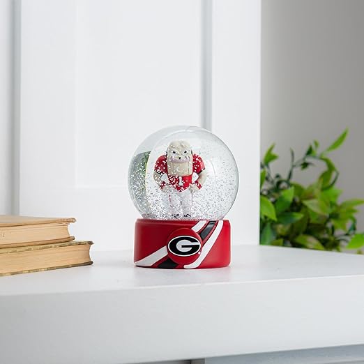 Evergreen Enterprises University of Georgia 5 in. Glass Tabletop Snow Globe 3WGL914