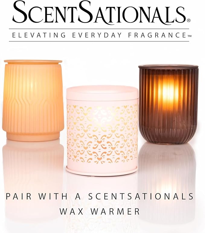 ScentSationals Honeysuckle Nectar Scented Wax Melts - Honeysuckle, Green Vines, & Orange Blossom, 10oz (24 Cubes)