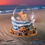 Nemesis Now One Piece Going Merry Snow Globe – Official Anime Collectible with Detailed Ship Base and Glitter Water Dome – Resin Display Ornament