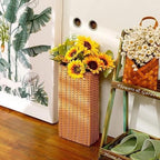 for Woven Umbrella Stand, entryway, Handmade, freestanding, Cane Stand
