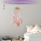 8Pcs Gold Macrame Dream Catcher Rings Metal Hoops DIY Floral Macrame Hoop for Wall Hanging Crafts 4 Size Wreath Ring for Wedding Wreath Decor (Circle and Moon)