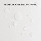 Oubonun 26x26 Outdoor Pillow Inserts (Pack of 2) - Square Waterproof Throw Pillow - Decorative Throw Pillows Insert for Couch Sofa Bed Patio Furniture - White Pillows