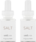 Pura & Unify Co. Home Scent Refill - Smart Air Diffuser - Long-Lasting Luxury Fragrance per Refill - Home Essential - Clean & Safe Diffuser Fragrance - 2 Pack, Salt