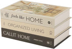 3 PCS Faux Decorative Books for Home Decor-Coffee Table Books Decor-Aesthetic Fake/Faux Books for Decoration,libros Decoration for Coffee Table, Shelf Accessories (3-CALLIT Home ORGANIZDE Living)