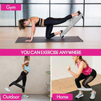 Resistance Bands, Fabric Workout Bands for Women & Men, Cloth Booty Resistance Loop Bands, Thick Squat Bands for Butt/Legs/Thigh/Hip/Glute Excersing
