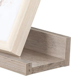 HOOBRO Floating Shelves, Wall Shelf Set of 3, 47.2 Inches Hanging Shelf with Raised Edge and Invisible Brackets, for Bathroom, Bedroom, Kitchen, Office, Living Room Decor, Greige BG92BJ01