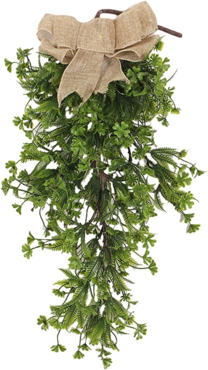 Artificial Swag Wreath 19.6inch Long for New Year Accessory