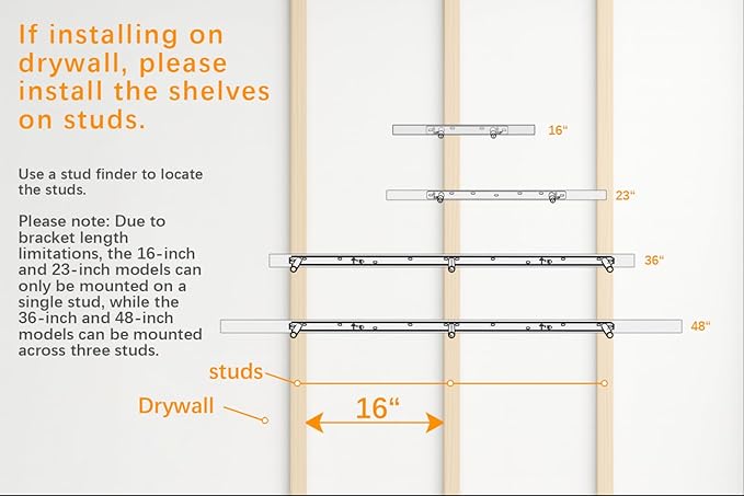 BAYKA Floating Shelves Grey, 22.5 inch Rustic Wood Wall Mounted Shelves for Bathroom, Bedroom, Living Room, Kitchen, Hanging Shelf for Books/Storage/Decor (Gray,Set of 2)