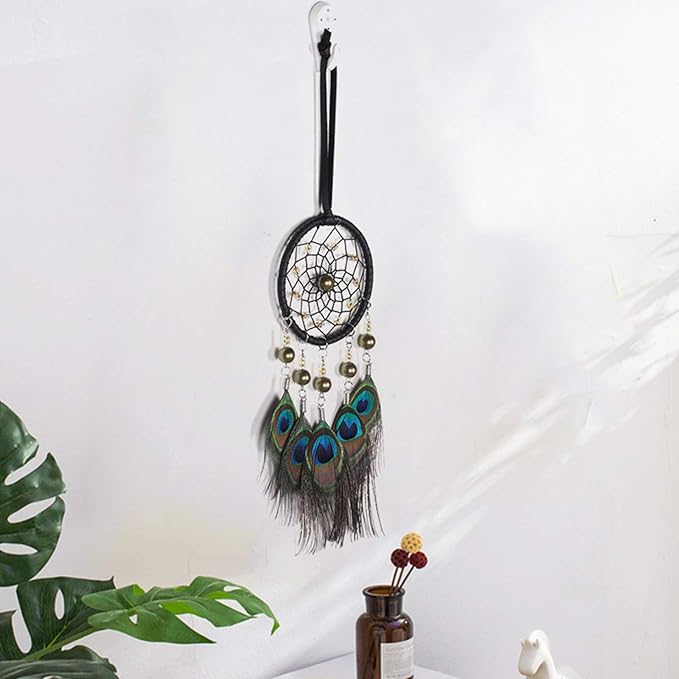 Feather Dream Catcher Pendant, Small Dream Catchers Car Charm for Hanging Decorations