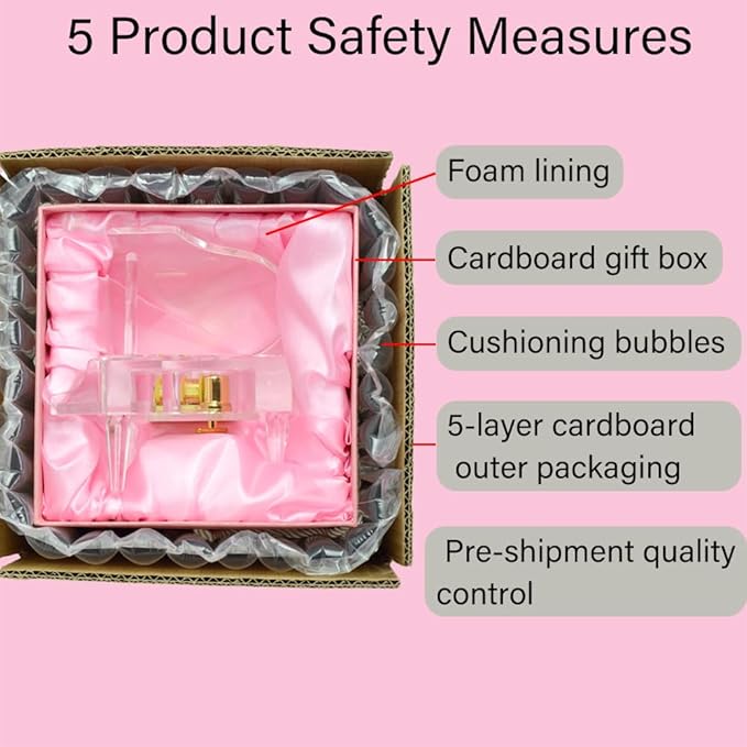 Sooharic Piano Music Box Crystal Song Fur Elise, Clockwork Mechanical Piano Toy Piano Ornament Classical Romantic Valentine Gift (for Elise)
