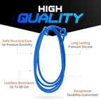 Resistance Bands - 16 Feet Long - 88 lbs Resistance - Strength Training Bands - Elastic Workout Bands - Wrestling Resistance Bands - Fitness & Home Workout Equipment - Resistance Training