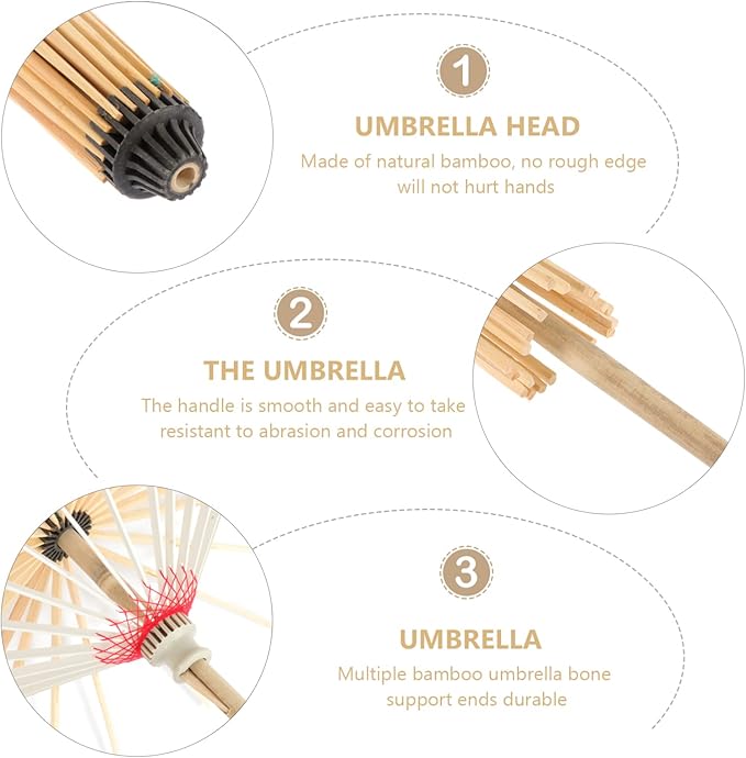 FOMIYES 2pcs Oiled Paper Umbrella Racks Decorative Stands for Weddings and Parties Unique Rustic Storage for Classical Paper Umbrellas Home Decor