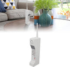Old Fashioned Cellular Phone Model Ornament Vintage Simulation Photographic Props Desktop Decoration, Retro Cellphone Model Collectible Vehicles Home Decor Accents (White)