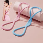 Resistance Bands with Handles,Figure 8 Resistance Band Elastic Fitness Bands Exercise Band for Home Yoga Gym Workout