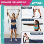 Premium Performance 76" Extended-Length High-Resistance Bands for Ultimate Strength, Mobility, and Plyometric Workouts