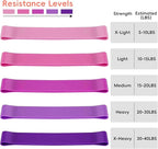 11 Pcs Ankle Resistance Bands with Cuffs, Glutes Workout Ankle Weights for Women Working Out, Exercise Bands Set with Ankle Straps for Leg Butt Exercise Equipment - Perfect for Home Workouts