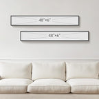 Long Narrow Framed Green Vertical Abstract Wall Art Set, 2 Piece Modern Canvas Prints Paintings Artwork for Walls, Green White Minimalist Pictures for Living Room Bedroom Entryway Hallway Wall Decor