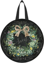 Briarwood Lane Home Sweet Home Wreath Wood Door Hanger