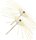 Hemobllo 2Pcs Oiled Paper Umbrella Frames Classical Parasol Skeleton Kits for DIY Home Decoration Wedding Stage Props Photo Shoot Holiday