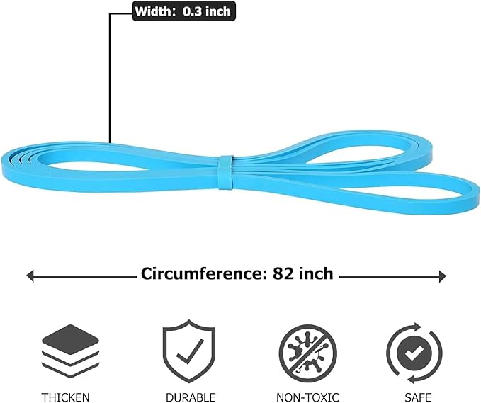 Pull Up Bands, Resistance Bands, Pull Up Assistance Band Exercise Bands for Men & Women Working Out, Body Stretching, Physical Therapy, Muscle Training