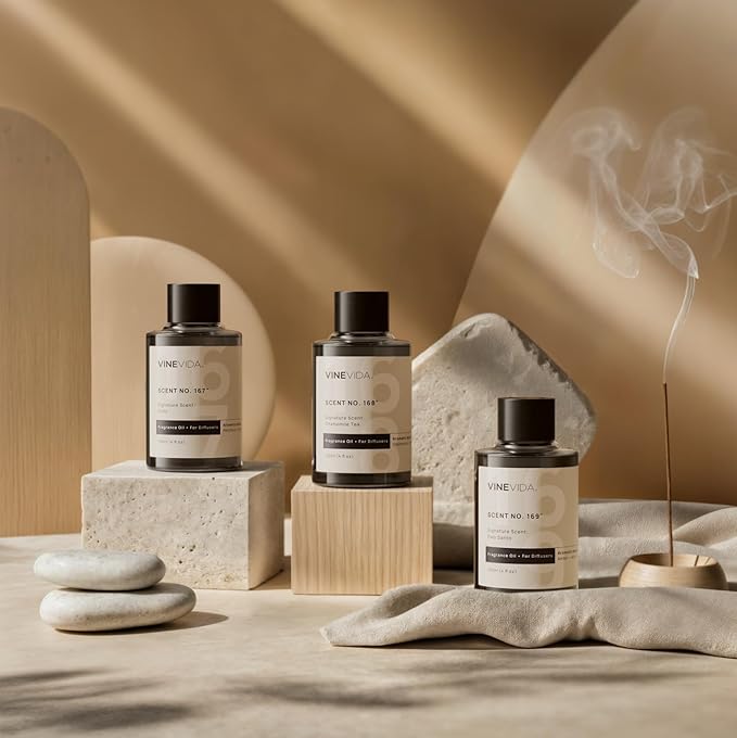 VINEVIDA Scent NO. 1028 Fragrance Oil for Cold Air Diffusers - 16oz (1lb) - Inspired by Nobu Hotel Las Vegas - Hotel Scents for Home - Diffuser Oil