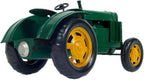 1939 John Deere Model D Tractor Metal Handmade - John Deere Collectibles - Metal Scale Model for Home & Office - 11.5" L x 6" W x 6.5" H