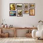KTKDE 8x10 Picture frame Set of 2,Wine red Wooden Photo Frame 5x7mat or 8x10 Without Mat,Tempered Glass,10 by 8 Studio Gallery frames for Wall or Tabletop Family Friends Wedding Gift ideal gift