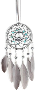 Feather Dream Catcher Car Interior Rearview Pendant