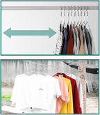 Hangers 10 Pack Clothes Hanger Strong Heavy Duty Stainless Steel Metal Ultra Thin Space Saving Wire Hangers 16.5in by WYCQKL