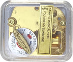BinkeGG Play (Let It Go) Clear Acrylic Wind up Music Box with Sankyo Musical Movement (65 Tunes Option)