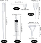 10pcs Perfume Refill Tool Kit,Plastic Perfume Dispenser Transfer Tools,Travel Refill Tool Set for Liquid Cologne Fragrance Sample Essential Oils