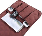 Ruibo Waterproof Sofa Couch Chair Armrest Organizer With 5 Pockets,armchair Caddy Fits For Phone, Book, Magazines, Tv Remote Control Holder/Coffee