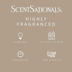 ScentSationals Cuddle Up Scented Wax Melts - Tonka & Oud Scents, 10oz (24 Cubes)