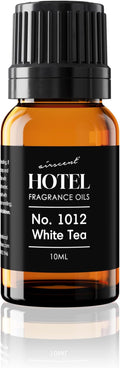 AirScent Hotel Diffuser Oil No. 1012 Inspired by The Renowned White Tea Hotel Scent - Premium Fragrance Oil for Ultrasonic and Waterless Diffusers and Crafting - 10 mL, 0.34 fl oz Bottle