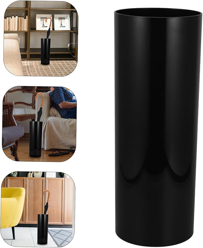 Cabilock Plastic Umbrella Stand Balcony Holder for Indoor Entryway Cane Organizer Flower Bucket Office Storage Bucket Modern Design