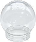 1 PCS Snow Globe Jar Empty Clear Plastic Water Globes with Screw Off Bottom Cap for DIY Crafts and Home Decoration (10 CM / 3.94 Inch)