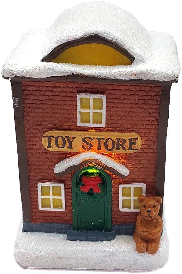 Wizardi Christmas Village - Toy Store F07N5-2C Toy Store