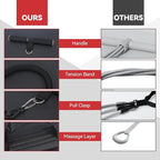 2026 Upgrade Foot Pedal Resistance Band, Adjustable 4-Tube Elastic Pull Rope Fitness Sit-up Exercise Equipment at Home Gym Arm Abs Workout Equipment Leg Stretching Equipment