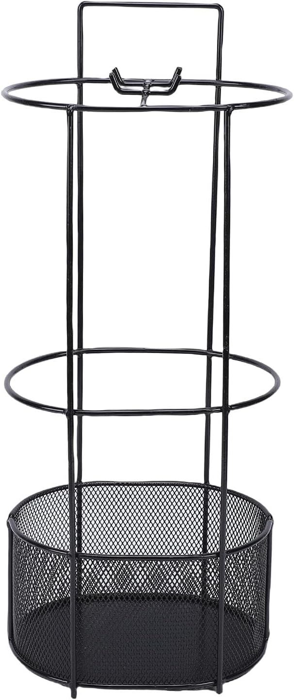 Focket Umbrella Stand, Premium Iron Hollow Mesh Drainage Umbrella Holder for Entryway, Indoor Storage Rack with Vertical Space Saving Design for Homes Hallways Offices Shops Schools
