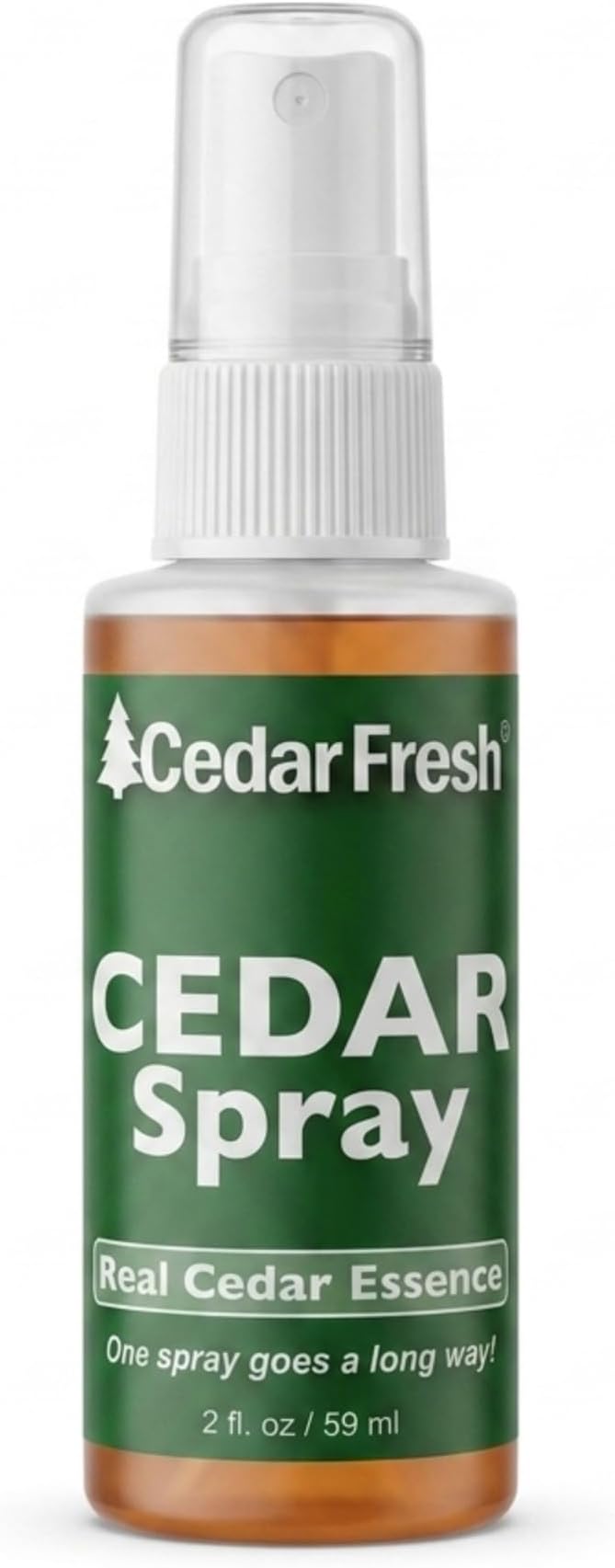 Household Essentials CedarFresh Cedar Power Spray, 2-Ounce Concentrated Essence for Blocks, Hangers, Closets, Drawers, Chests & Wardrobe Freshening