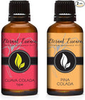Eternal Essence Oils 2 Pack 30ml Premium Fragrance Oil - Guava Colada Type & Pina Colada - for Candle, Soap Making, Aromatherapy, Diffusers, Home Care, & Humidifiers