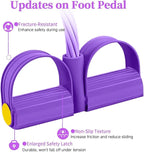 Multifunctional Pedal Resistance Band with Handle,6/8/10 Tubes for All Weights,Upgrade Heavy-Duty Stretch for Full Body Workouts.